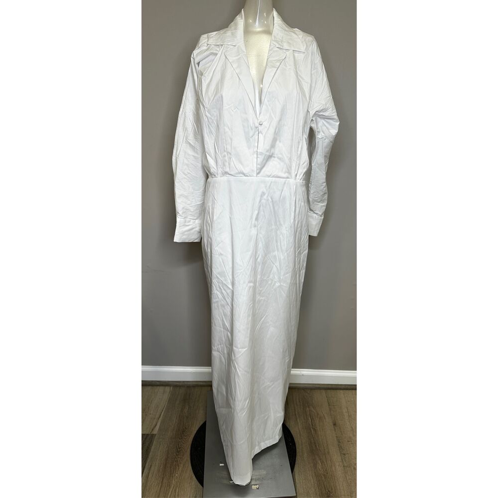 Bernadette Long Sleeve Organic Cotton Claire Shirt Dress Size FR 42 (US10) $1020 - Picture 4 of 12